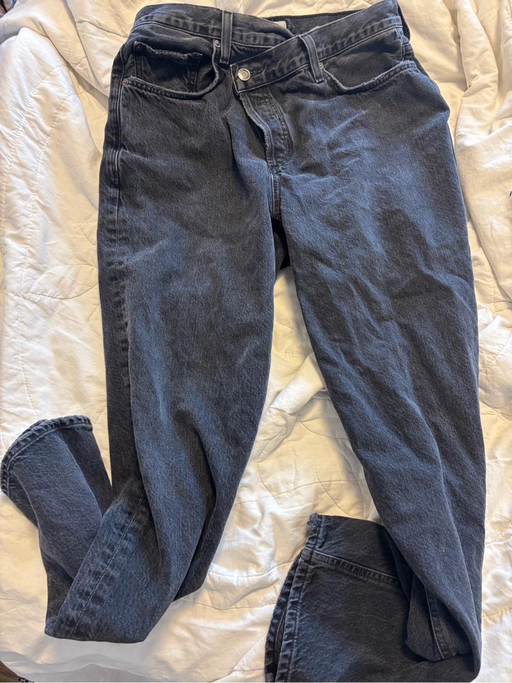 Jeans Agolde criss cross jeans straight